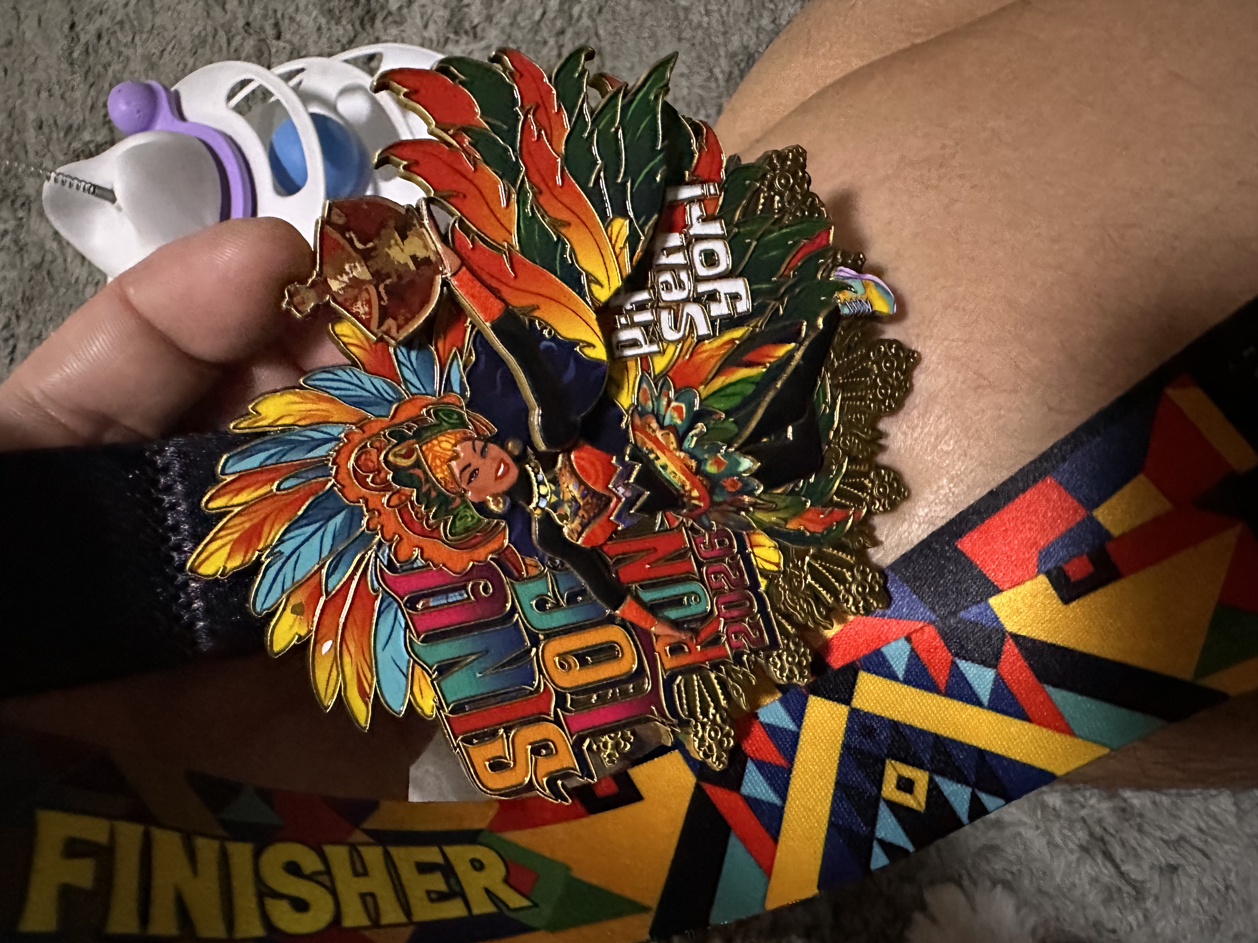 Race medal 10