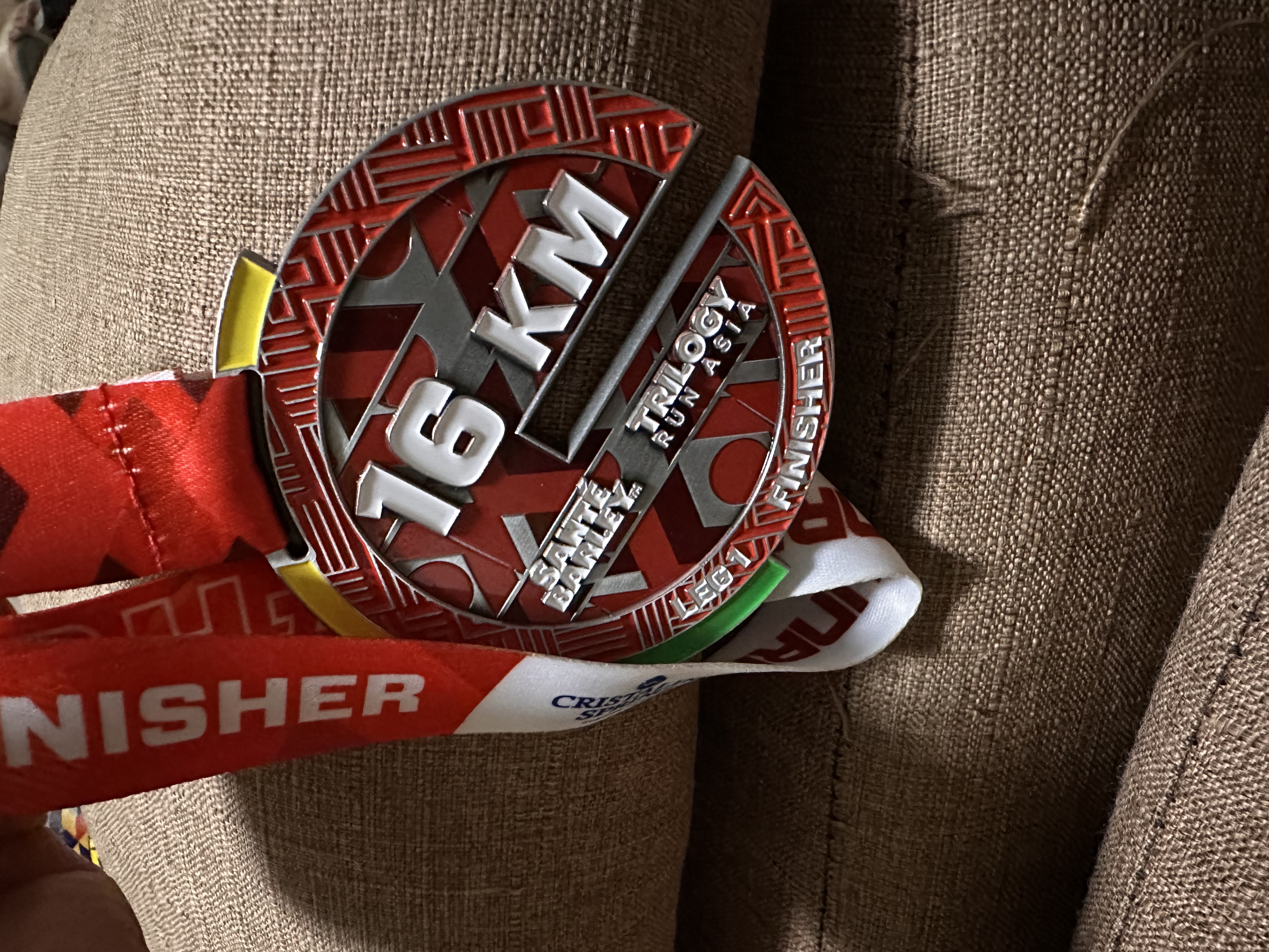 Race medal 8